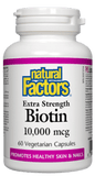 Natural Factors Biotin 10,000mcg - 60 Capsules
