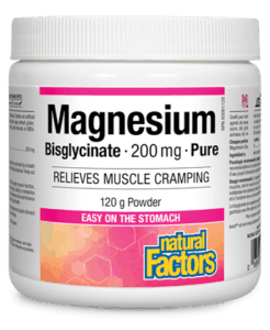 Natural Factors Magnesium Bisglycinate Pure 200mg - 120g