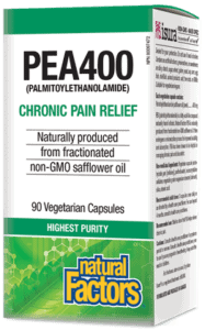 Natural Factors PEA400 Palmitoylethanolamide - 90 Capsules