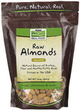 Now Raw Almonds - 454g