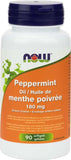 Now Peppermint Gels 180mg - 90 Softgels
