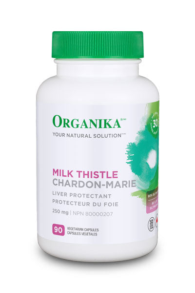 Organika Milk Thistle 250mg - 90 Capsules