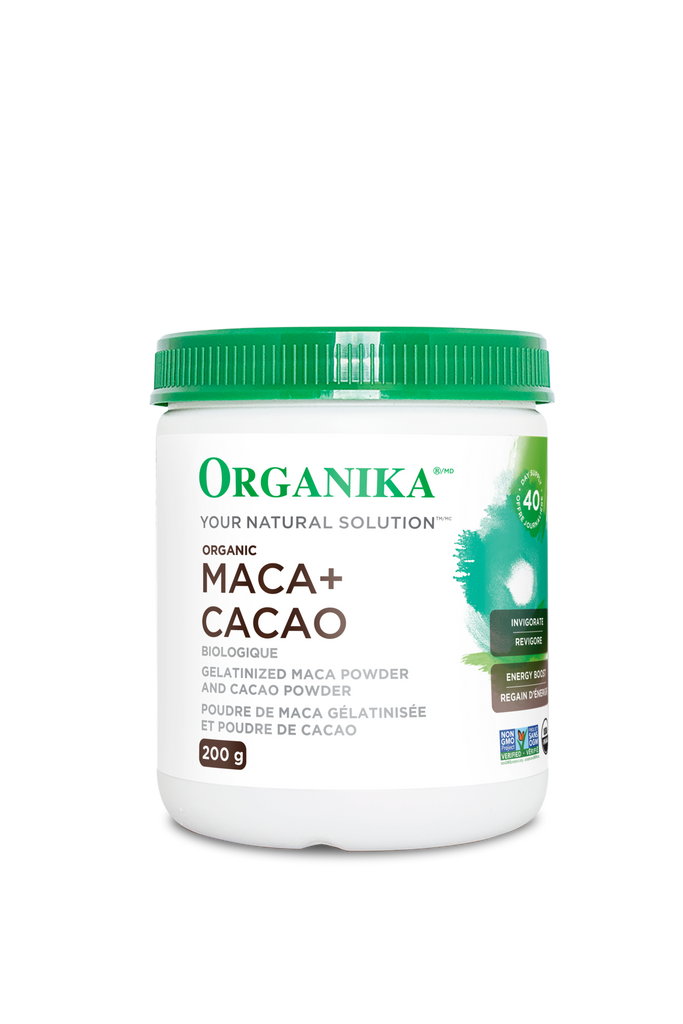 Organika Organic Maca + Cacao Powder - 200g