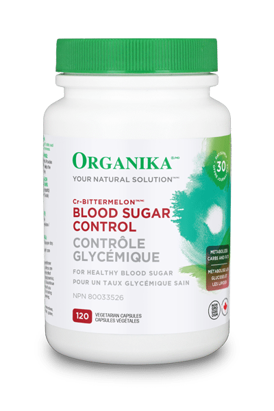 Organika Blood Sugar Control (CR-BitterMelon) - 120 Capsules
