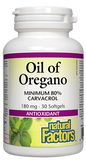 Natural Factors Oil of Oregano 180mg - 30 Softgels