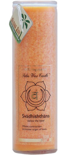 Aloha Bay Love Svadhishthana (Sacral) Chakra Jar Candle - Fragrance Free