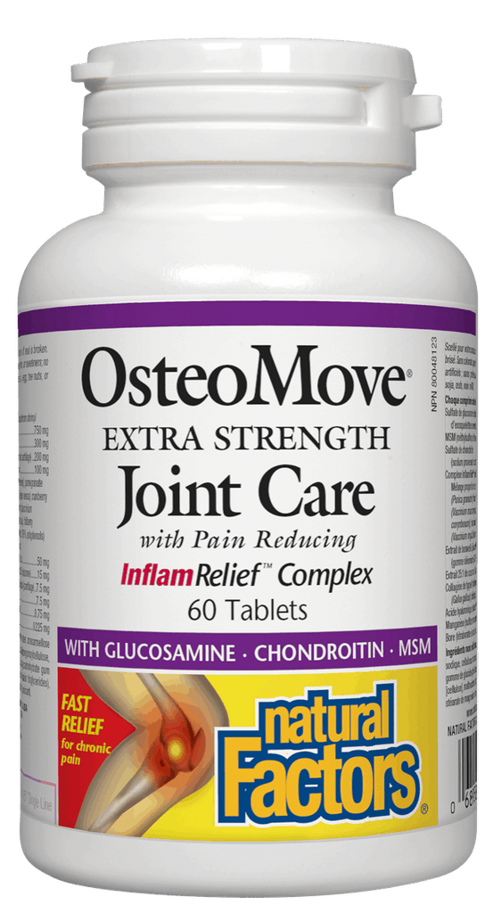 Natural Factors OsteoMove Extra Strength Joint Care - 60 Tablets