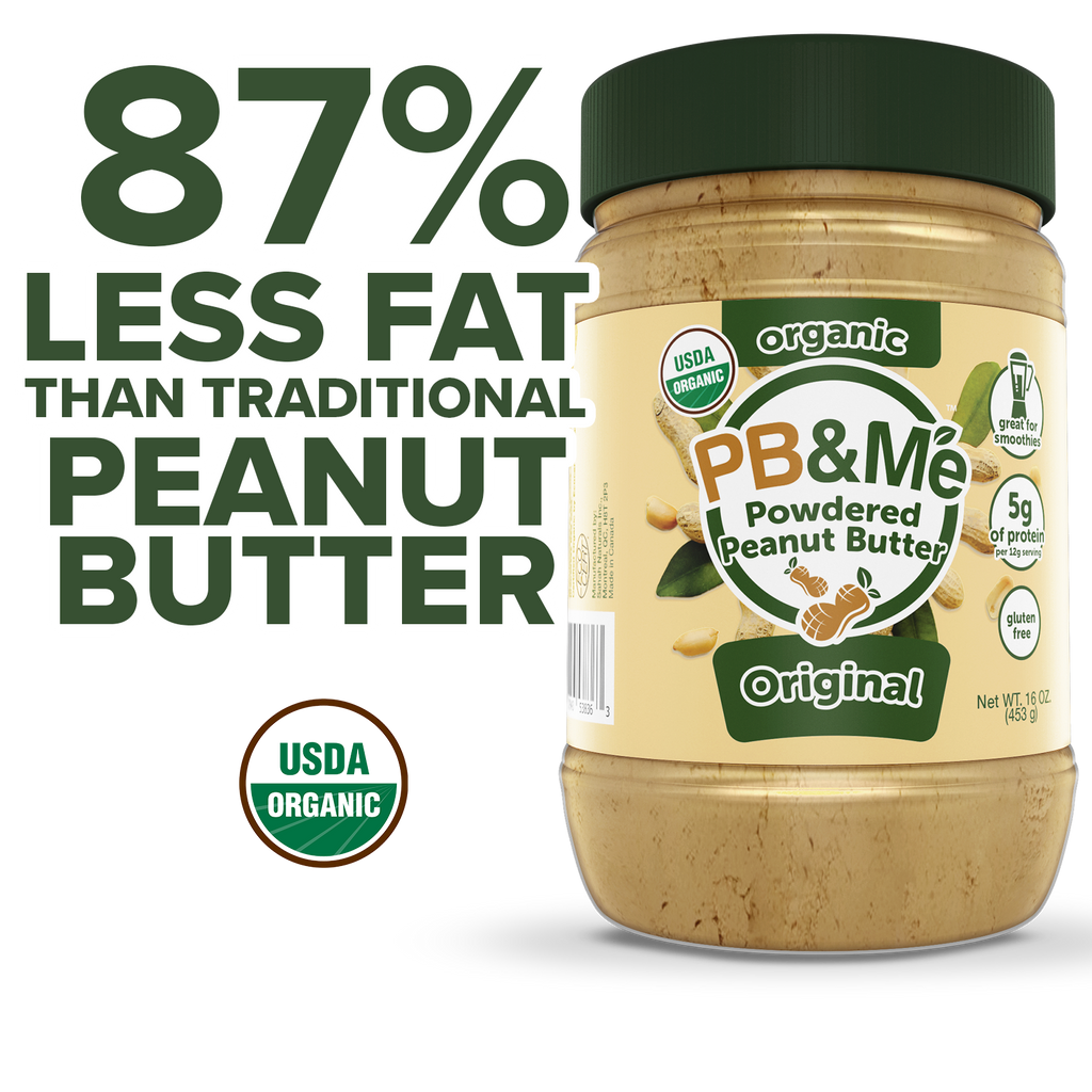 PB&Me Organic Powdered Peanut Butter - 453g