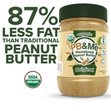 PB&Me Organic Powdered Peanut Butter - 453g