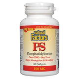 Natural Factors PS (Phosphatidylserine) 100mg - 60 Softgels