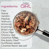 Farm Girl KetoCrunch: Salted Caramel Nut Based Cereal - 300g
