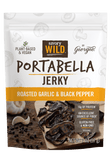 Savory Wild Portabella Roasted Garlic & Black Pepper Jerky - 57g