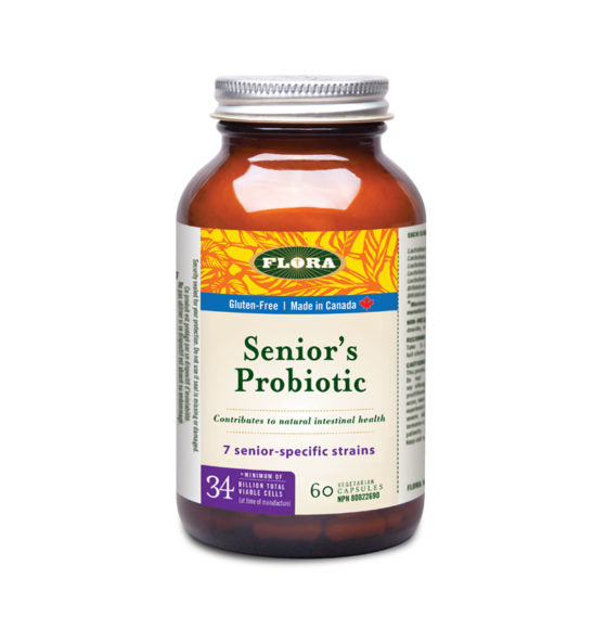 Flora Seniors Probiotic - 60 Capsules