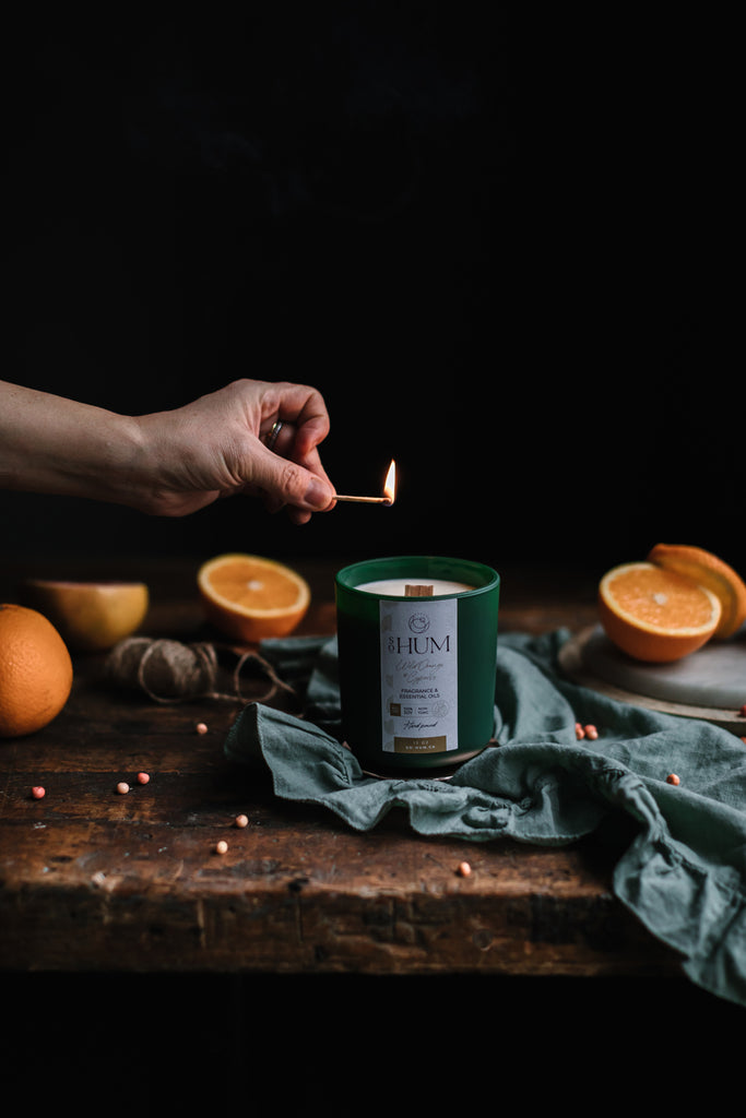 SoHum Wild Orange & Cypress 100% Soy Candle - 13oz