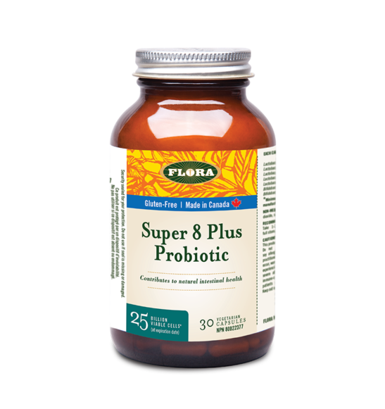 Flora Super 8 Plus Probiotic - 30 Capsules