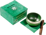 Singing Bowl Gift Set - Green