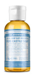 Dr. Bronner's Castile Soap Unscented - 59mL