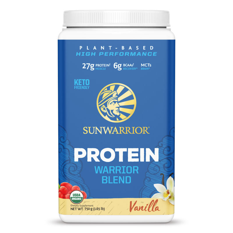 Sunwarrior Warrior Blend Raw Protein Vanilla - 750g