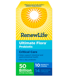 Renew Life Ultimate Flora Probiotic Critical Care 50 Billion - 60 Capsules