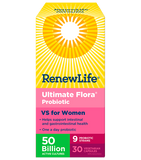 Renew Life Ultimate Flora Probiotic Vaginal Support 50 Billion - 30 Capsules