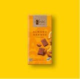 ichoc Almond Orange Vegan Chocolate Bar