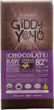 Giddy Yoyo Vanilla Salt 82% Dark Chocolate Bar - 62g