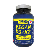 Naka Platinum Vegan D3 + K2 - 75 Capsules