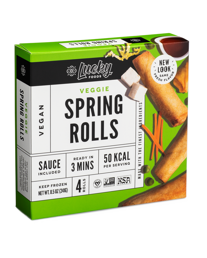 Lucky Food Veggie Spring Rolls - 241g
