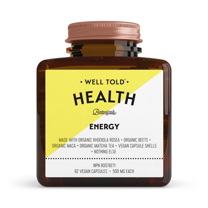 Well Told Health Energy - 62 Capsules
