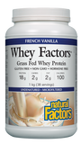 Natural Factors Whey Factors® French Vanilla Protein Powder - 1kg