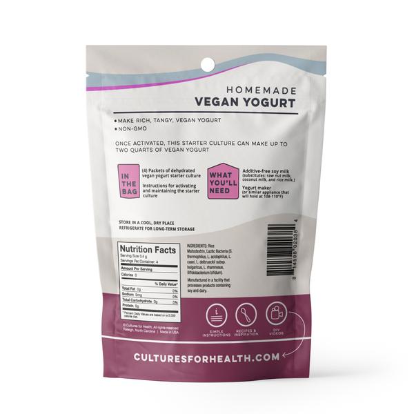 Cultures For Health Vegan Yogurt Starter Culture