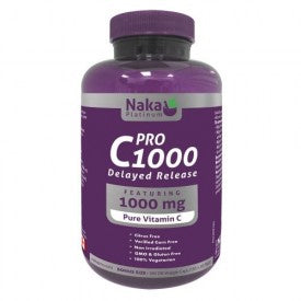 Naka Platinum PRO C1000 Delayed Release - 180 Capsules