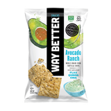 Way Better Snacks Avocado Ranch Tortilla Chips - 156g