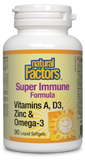 Natural Factors Supper Immune Support Formula - 90 Softgels