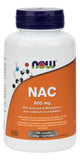 Now NAC (N-Acetyl Cysteine) 600mg - 100 Capsules