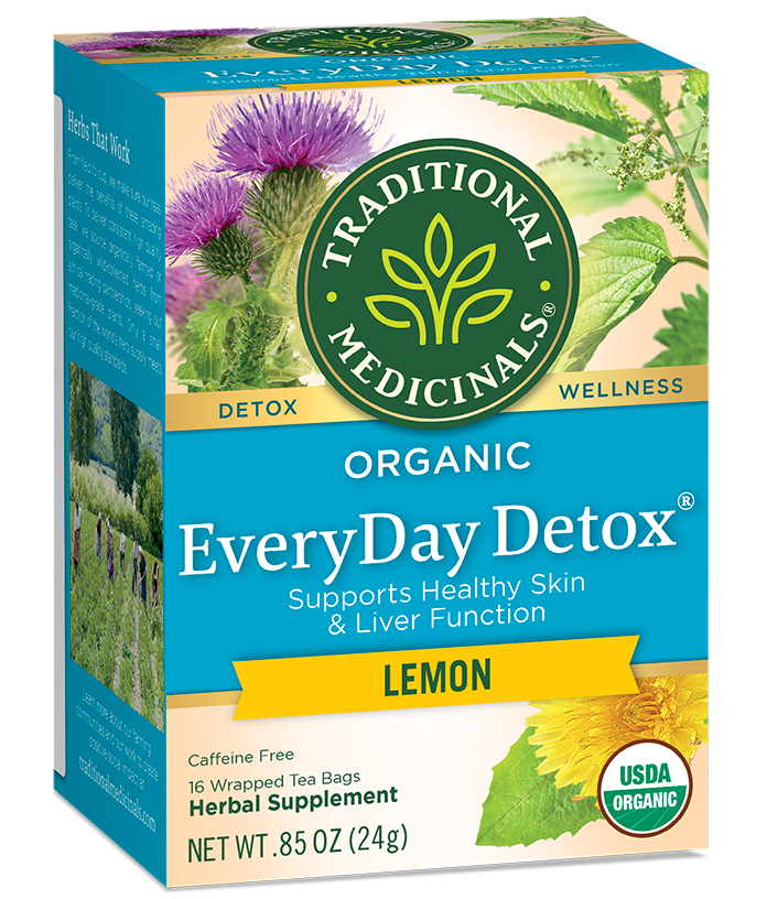 Traditional Medicinals EveryDay Detox Lemon Tea - 16 Bags