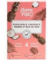 Happy Pops Pineapple Coconut