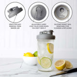reCAP®Reusable Cap for Mason Jars - Wide Mouth