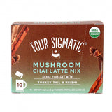 Four Sigmatic Mushroom Chai Latte Mix with Turkey Tail & Reishi - 10 Packets