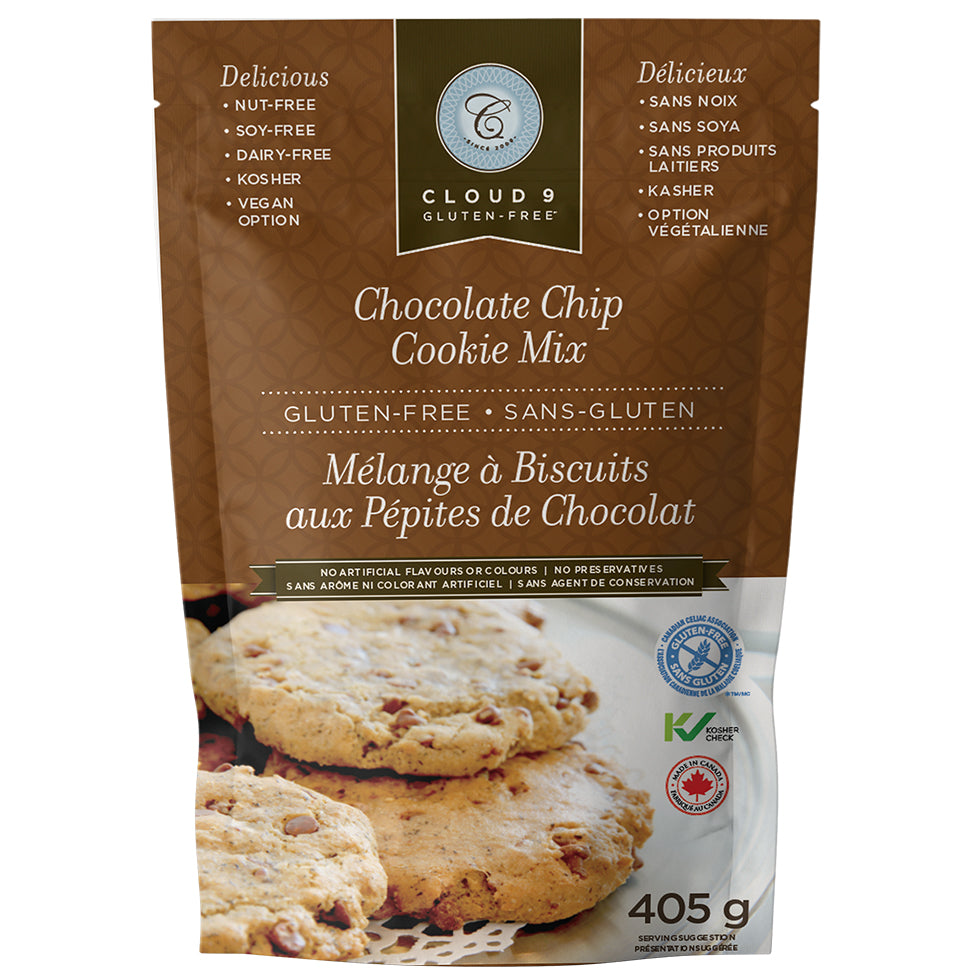 Cloud 9 Gluten-Free Chocolate Chip Cookie Mix - 405g