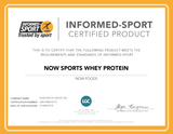 Now Sports Whey Protein Isolate - Vanilla