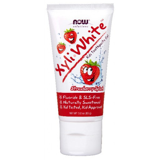 Now Xyliwhite Strawberry Splash Kid's Toothpaste - 85g
