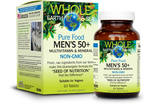 Whole Earth & Sea Pure Food Men's 50+ Multivitamin - 60 Tablets