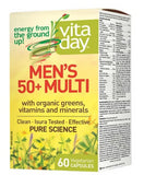 VitaDay Men's 50+ Multivitamin - 60 Capsules