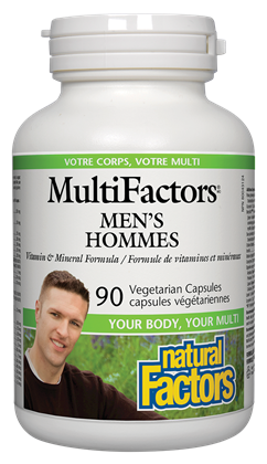Natural Factors MultiFactors® Men's - 90 Capsules
