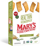 Mary's Gone Crackers Garlic Rosemary - 142g
