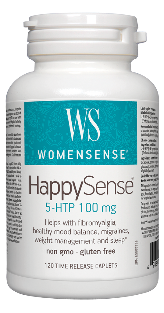 Womensense HappySense 5-HTP 100mg - 120 Caplets