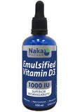 Naka Emulsified Vitamin D3 Drops - 100ML