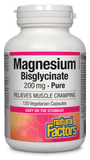 Natural Factors Magnesium Bisglycinate 200mg - 120 Capsules