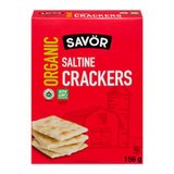 Savor Organic Saltine Crackers - 156g